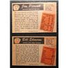 Image 2 : 1955 BOWMAN BASEBALL CARD LOT (SKOWRON/ PIERSALL)