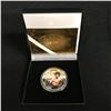 Image 1 : BRUCE LEE GOLD PLATED COMMEMORATIVE COIN w/ CASE