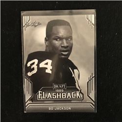 Bo Jackson 2019 Leaf Draft #02 Flashback Rookie Card