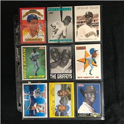 KEN GRIFFEY JR. BASEBALL CARD LOT