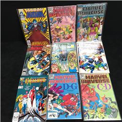MARVEL UNIVERSE COMIC BOOK LOT