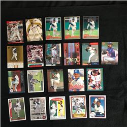 PEDRO MARTINEZ BASEBALL CARD LOT