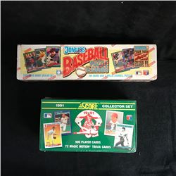 BASEBALL HOBBY BOX SETS LOT