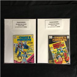 1987 TRANSFORMERS NEW OLD STOCK BOOK LOT