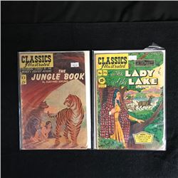 VINTAGE CLASSIC'S ILLUSTRATED COMIC BOOK LOT