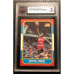 MICHAEL JORDAN Unauthorized RC Reprint (8 NMM)