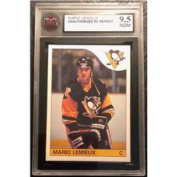 MARIO LEMIEUX Unauthorized RC Reprint (9.5 NGM)