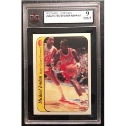 MICHAEL JORDAN Unauthorized RC Sticker Reprint (9 MINT)