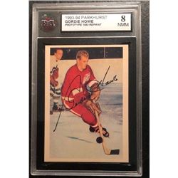 1993-94 PARKHURST GORDIE HOWE Prototype 1953 Reprint (8 NMM)
