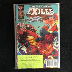 10 ASSORTED COMIC BOOKS (MARVEL/ DC)