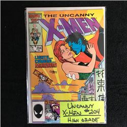 THE UNCANNY X-MEN #204 (MARVEL COMICS)