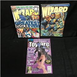 WIZARD PRICE GUIDE LISTINGS MAGAZINE LOT