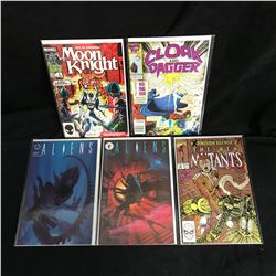 ASSORTED COMIC BOOK LOT (MOON KNIGHT, ALIENS...)