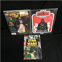 STAR WARS GUIDE, COLORING BOOK LOT