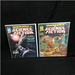 UNKNOWN WORLDS OF SCIENCE FICTION BOOK LOT