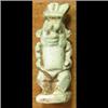 Image 1 : Bes Egyptian faience amulet, from retir