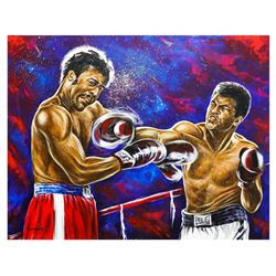 Dimitry Turchinsky- Original Oil on Canvas "Fight On"