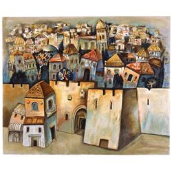 Gregory Kohelet- Original Serigraph "Jerusalem"