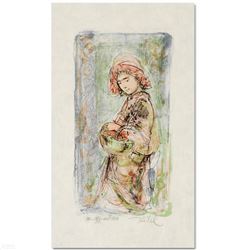 "Mildred" Limited Edition Lithograph by Edna Hibel (1917-2014), Numbered and Hand Signed with Certif