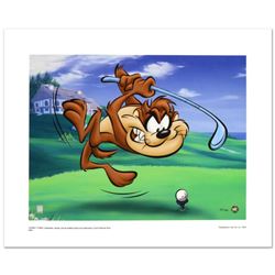 "Taz Tee Off" Limited Edition Giclee from Warner Bros., Numbered with Hologram Seal and Certificate