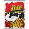 Image 2 : Tom Everhart- Hand Pulled Original Lithograph "It's The Hat That Makes The Dude"