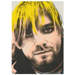 Ringo Daniel Funes (Protege of Andy Warhol's Apprentice, Steve Kaufman), "Kurt's Music Notes (Cobain