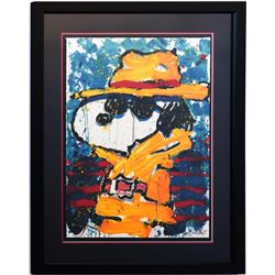 Tom Everhart- Hand Pulled Original Lithograph "Undercover In Beverly Hills"