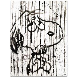 "Dancing In The Rain" Limited Edition Hand Pulled Original Lithograph by Renowned Charles Schulz Pro