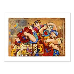 Dorit Levi, "Trio Chorus" Limited Edition Serigraph, Numbered and Hand Signed with Certificate of Au