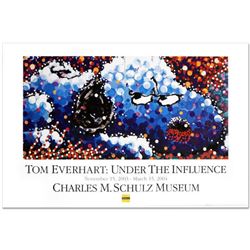 "Stalking In LA" Fine Art Poster by Renowned Charles Schulz Protege Tom Everhart.