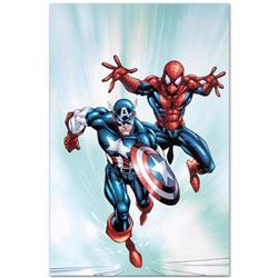 Marvel Comics "Marvel Age Team Up #2" Numbered Limited Edition Giclee on Canvas by Randy Green with