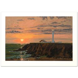 Lindsay Dawson, "Point Arena" Limited Edition Serigraph Numbered and Hand Signed with Certificate of