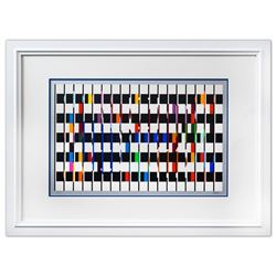 Yaacov Agam- Original Lithograph "Untitled"