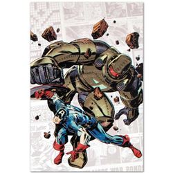 Marvel Comics "Captain America: The 1940s Newspaper Strip #2" Numbered Limited Edition Giclee on Can