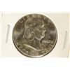 Image 1 : 1962-D FRANKLIN HALF DOLLAR BRILLIANT UNC