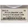 Image 3 : 2012-S GROVER CLEVELAND PRESIDENTIAL DOLLAR PCGS