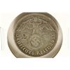 Image 1 : 1938-A GERMAN SILVER 2 MARKS WITH SWASTIKA