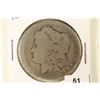 Image 1 : 1890-CC MORGAN SILVER DOLLAR