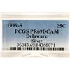 Image 3 : 1999-S SILVER DELAWARE QUARTER PCGS PR69 DCAM