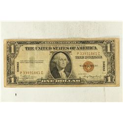 1935-A $1 HAWAIIN OVERPRINT SILVER CERTIFICATE