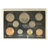 Image 1 : 1965 UNITED KINGDOM UNC SET 9 COINS FROM