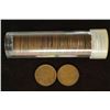 Image 1 : 1917-D SOLID DATE ROLL OF 50 LINCOLN CENTS