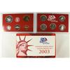 Image 2 : 2003 US SILVER PROOF SET (WITH BOX)