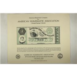 AMERICAN NUMISMATIC ASSOCIATION 89TH ANNIVERSARY