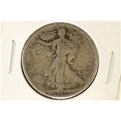 1917 WALKING LIBERTY HALF DOLLAR