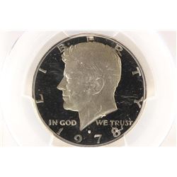 1978-S KENNEDY HALF DOLLAR PCGS PR70 DCAM