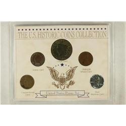 US HISTORIC COINS COLLECTION CONTAINS: 1821