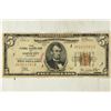 Image 1 : 1929 $5 NATIONAL CURRENCY KANSAS CITY BROWN SEAL
