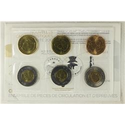 2011 / 12 CANADA CIRCULATION COIN AND TEST TOKEN