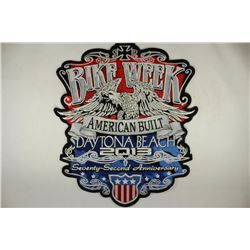 11'' X 9 1/2'' DAYTONA BEACH 2013 BIKE WEEK PATCH